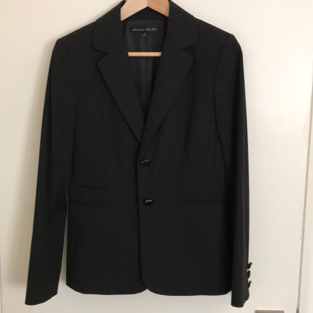 Antonio Melani Pinstripe Blazer, Sz 4